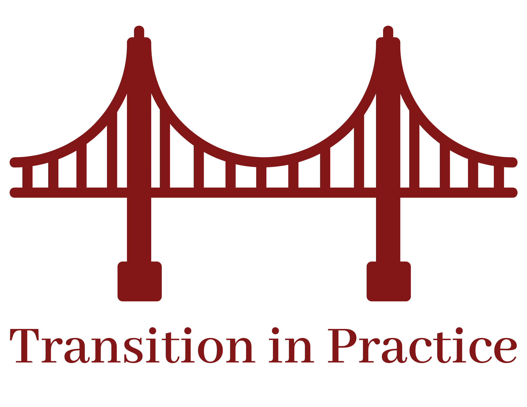 bridge with Transition in Practice written underneath
