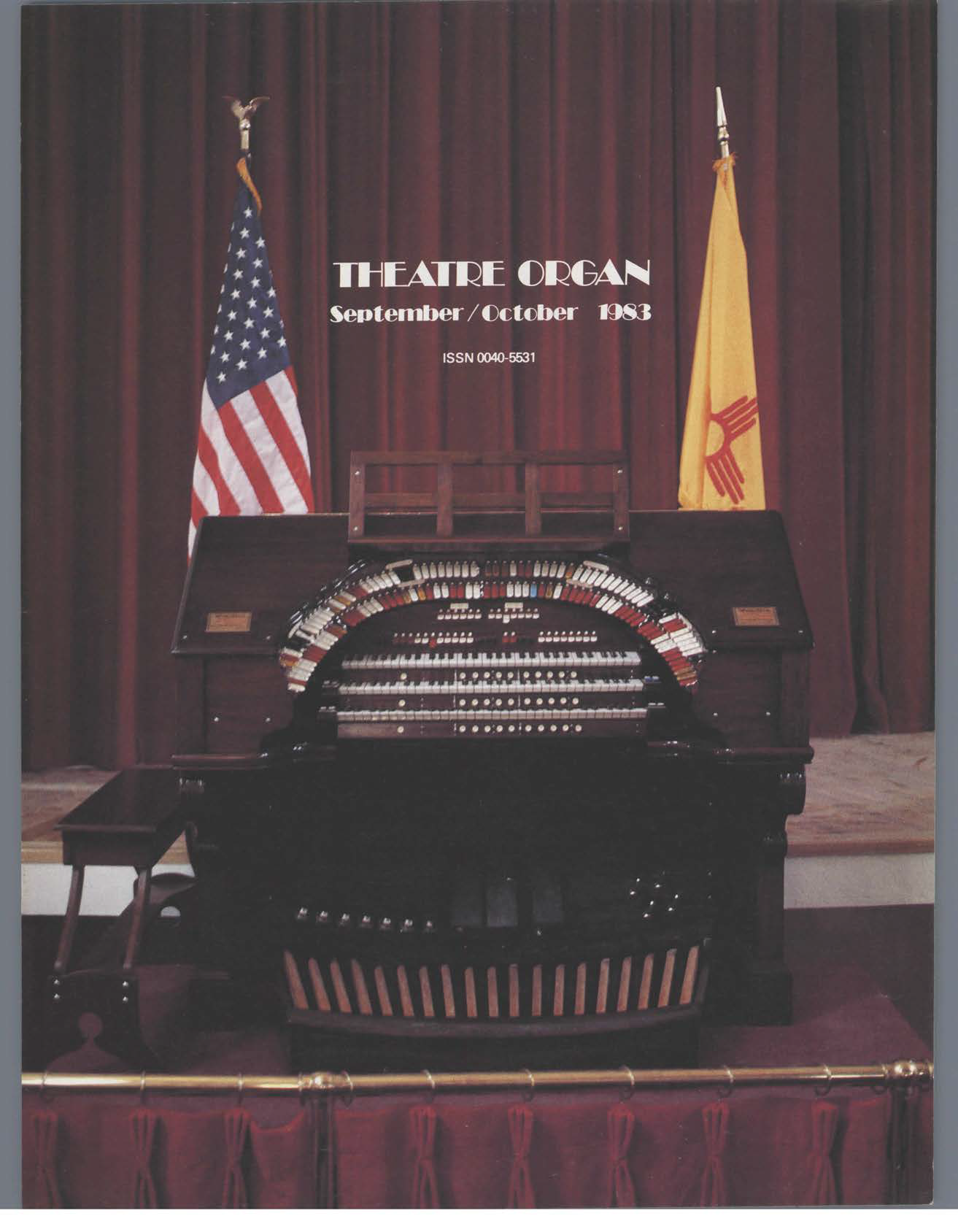 Theatre Organ, September - October 1983, Volume 25, Number 5