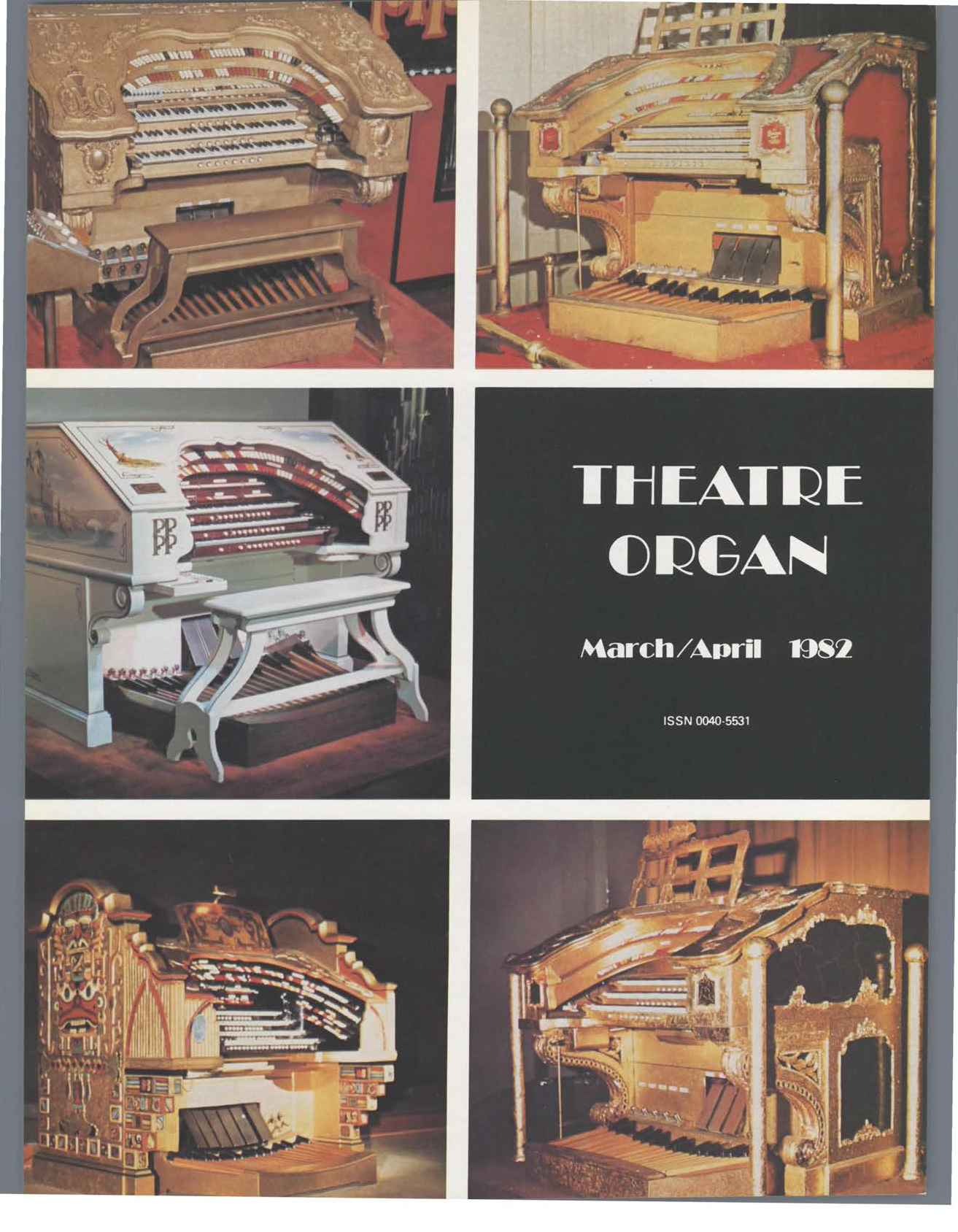 Theatre Organ, March - April 1982, Volume 24, Number 2