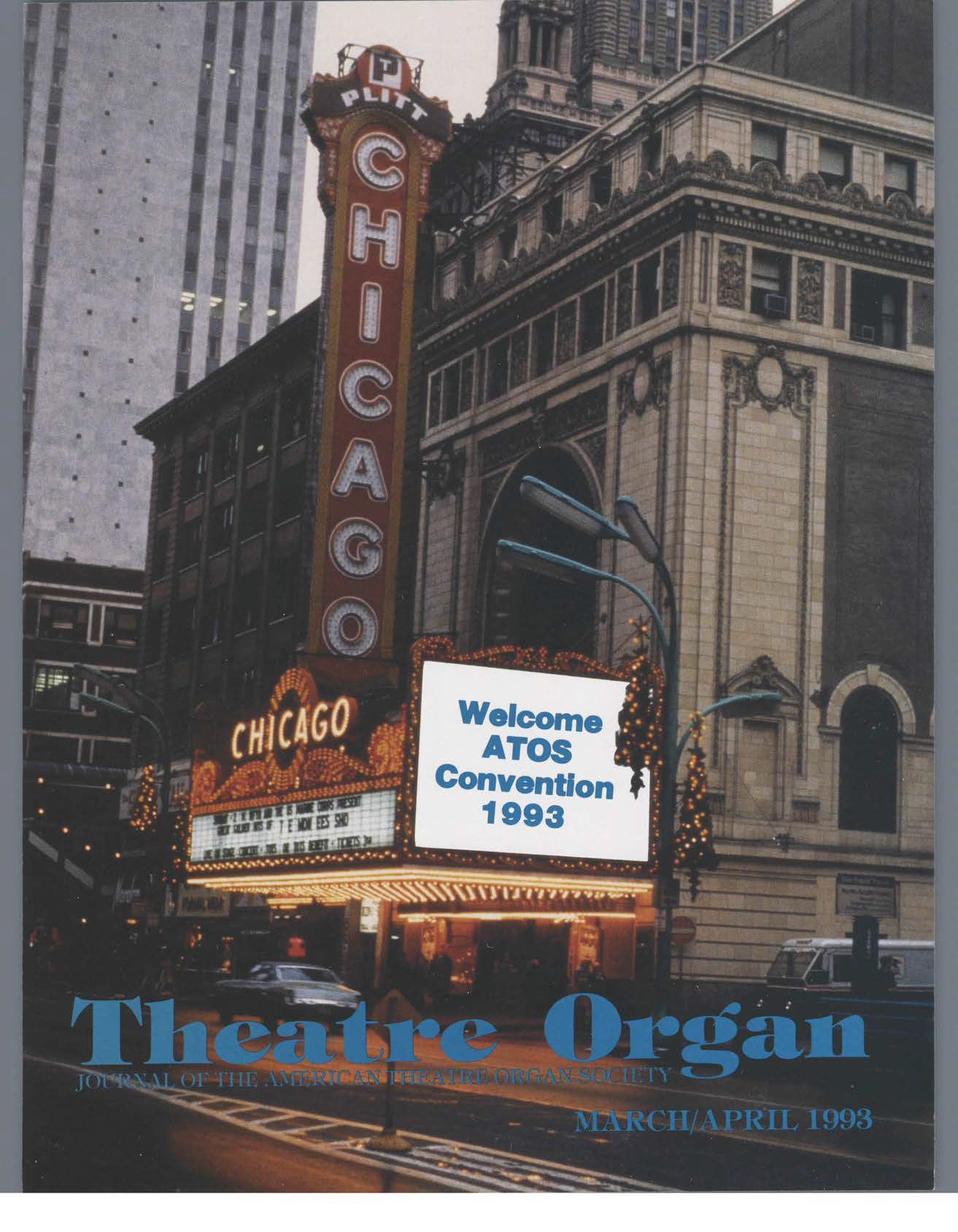 Theatre Organ, March - April 1993, Volume 35, Number 2