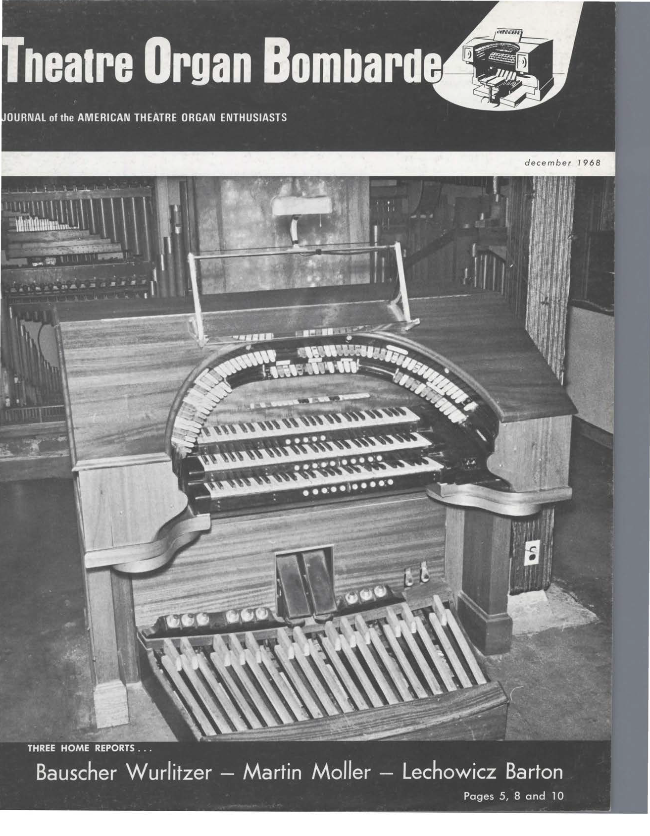Theatre Organ, December 1968, Volume 10, Number 6