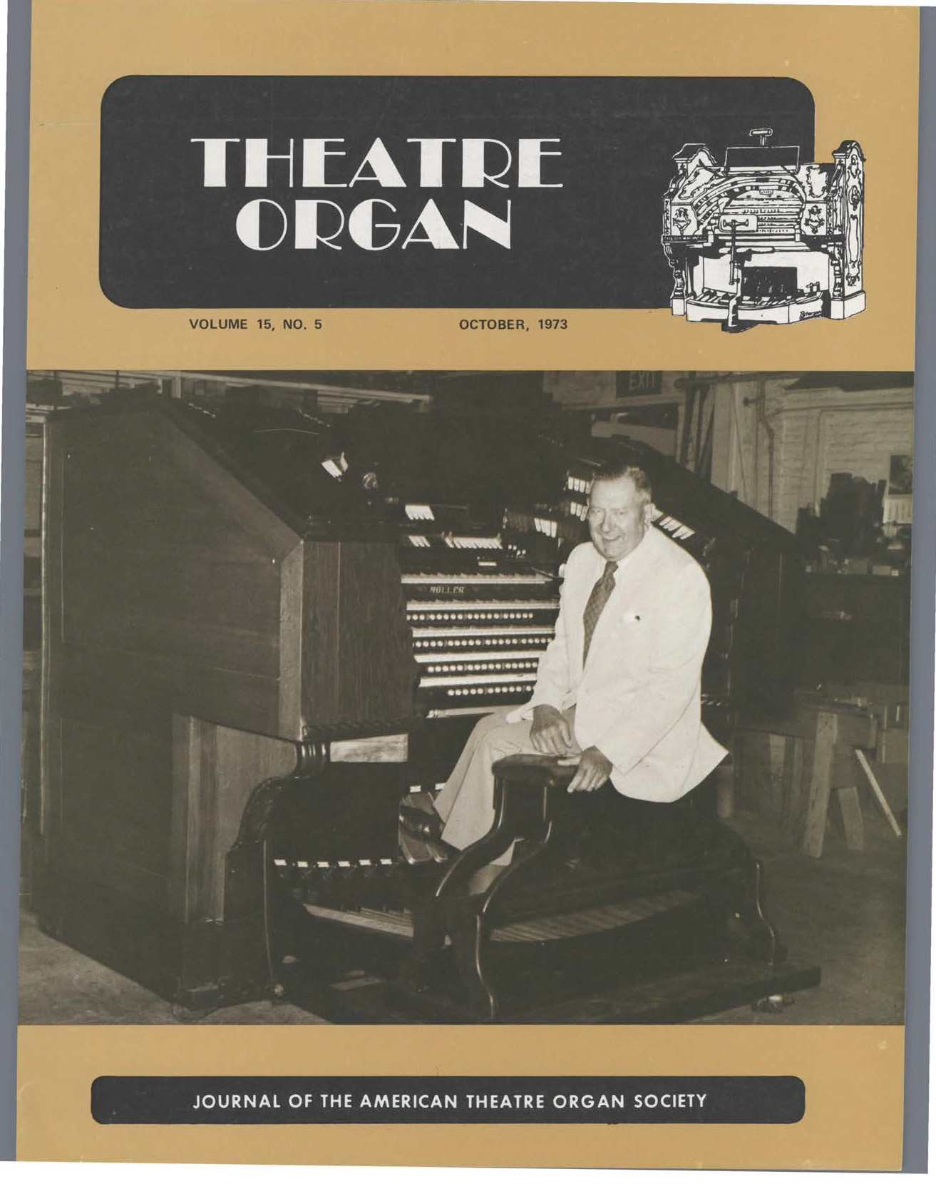 Theatre Organ, October 1973, Volume 15, Number 5