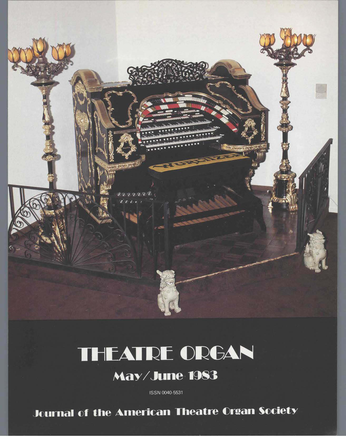 Theatre Organ, May - June 1983, Volume 25, Number 3